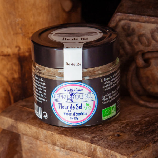 Fleur de sel au piment d’Espelette Place du sel