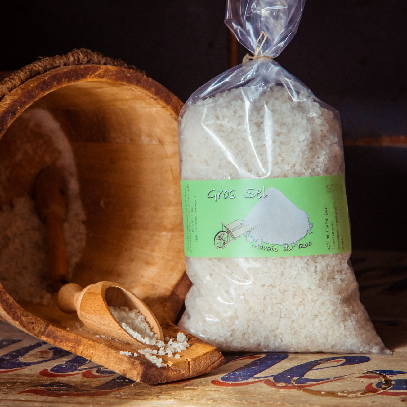 Gros sel - Non traité - vrac - de l'île de Ré - Sac - 10kg